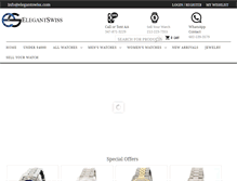 Tablet Screenshot of elegantswiss.com